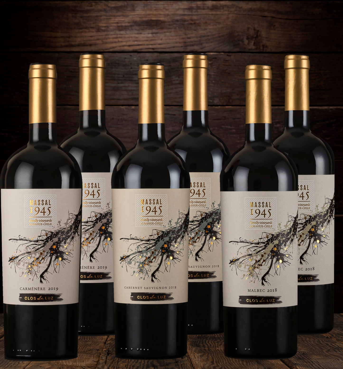 Trilogía de Massal 1945 (Caja 6 botellas)